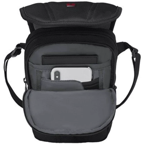 Сумка через плечо Wenger BC High Flapover Bag 10 черная (610176): Цвет черный