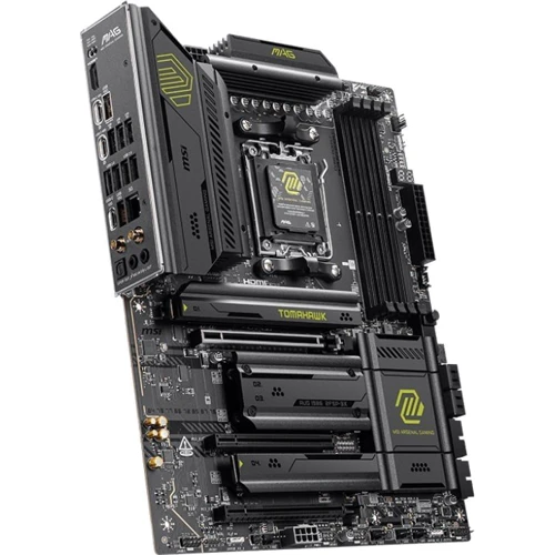 MSI MAG X870E TOMAHAWK WIFI UA: Роз'єми на задній панелі USB 2.0, USB 3.2 Gen 1, USB 3.2 Gen 2, USB Type-C, Ethernet RJ-45, HDMI