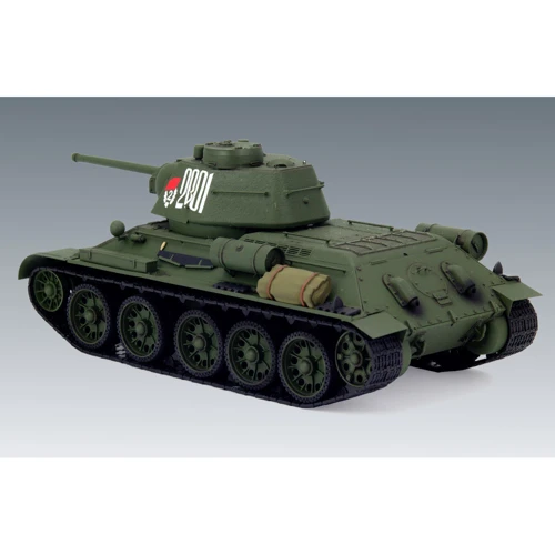 Советский средний танк Т-34/76 (производства конца 1943 г.) Т-34/76 (late 1943 prod.) WWII Soviet medium tank (ICM35366) фото 16