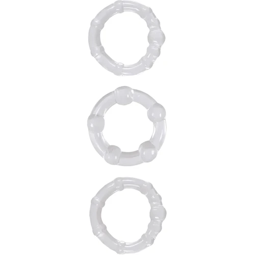 Набор эрекционных колец Ns Novelties Renegade Intensity Rings (прозрачный): Производитель Ns Novelties