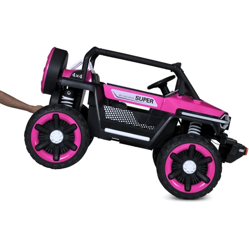 Детский электромобиль Bambi Racer Внедорожник розовый (M 5824EBLRS-8(24V))