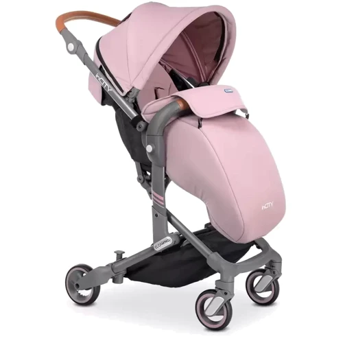 Прогулянкова коляска El Camino inCITY Pale Pink (ME 1068): Тип коляски Прогулочная