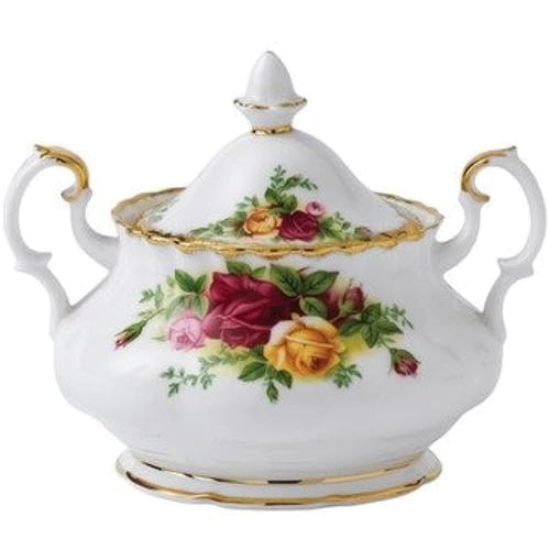 Цукорниця з кришкою Royal Albert New Country Roses White (0.35 л) (NCRWTW25865)