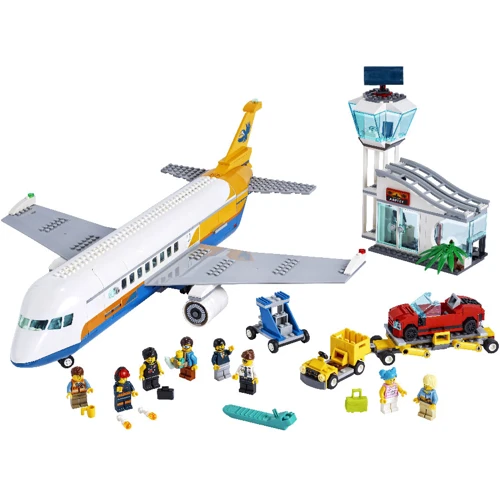 LEGO City Пасажирський літак (60262: Кількість деталей, шт. 669