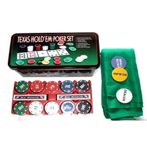 Texas Holdem Poker Set (0893)