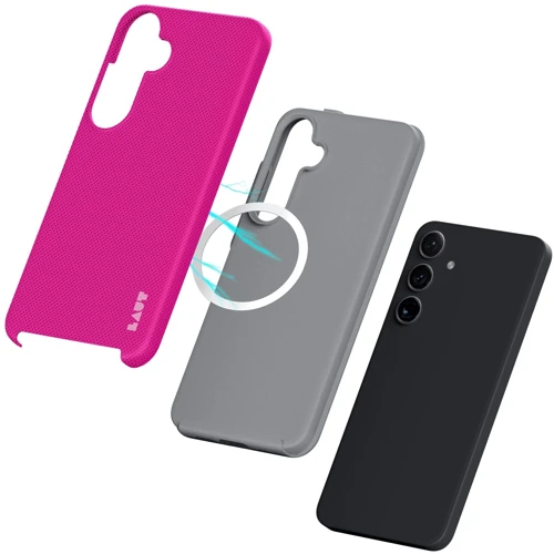 Чехол для телефонов LAUT SHIELD MagSafe Pink (L_S24M_SH_P) for Samsung S926 Galaxy S24 Plus: Тип накладка на заднюю часть