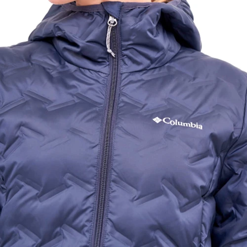 Пуховик Columbia Delta Ridge™ 1909251-466 44 синій довгий зимовий з капюшоном: Вид Пуховики