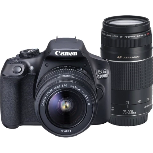 Canon EOS 1300D kit (18-55 + 75-300)