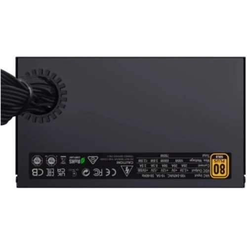 Блок питания GameMax GX-700 700W (GX-700): Коннекторы 20+4pin / 1x4+4pin / 6xSATA / 4x6+2pin