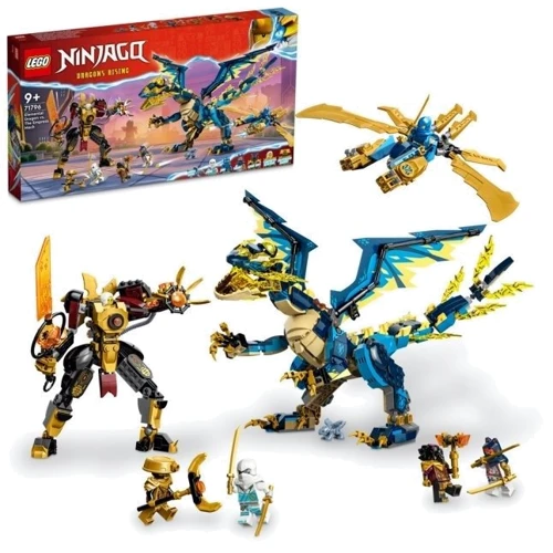 Конструктор LEGO NINJAGO Дракон стихий против работа Владычицы 1038 деталей (71796) фото 8