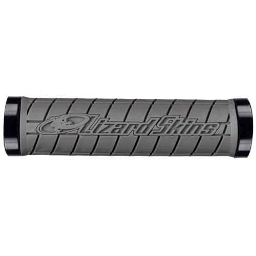 Грипсы Lizard Skins LOGO 130мм, два замка, Graphite (GRI-47-91): Цвет серый