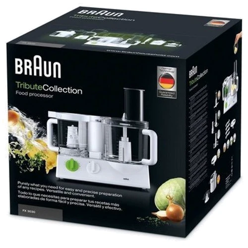 Кухонный комбайн Braun FX 3030 White Tribute: Объем блендера 0.75 л