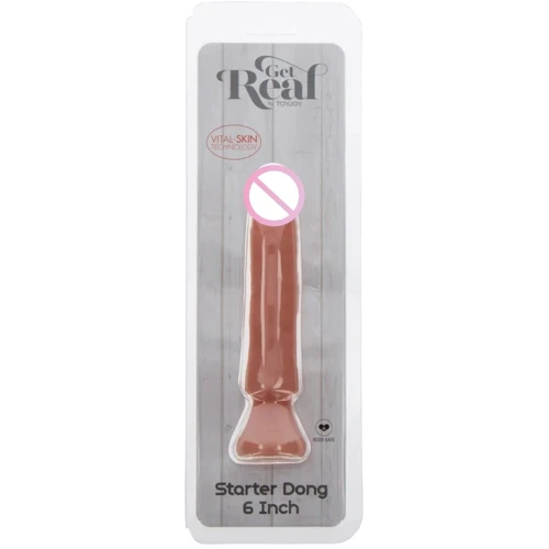 Фаллоимитатор на присоске Toy Joy Get Real Starter Dong 6 Inch (телесный)