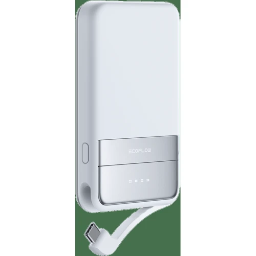 Зовнішній акумулятор EcoFlow Power Bank 5000mAh RAPID Magnetic 30W Light Blue (EF-RAPID5000-L-EU): Ємність батареї, мАг 5000