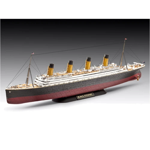 Сборная модель-копия Revell набор Корабль Титаник подарочный набор ров 4 м 1:700 и 1:1200 фото 6