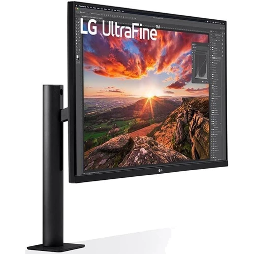 Монитор LG 32UN880-B: Разъемы USB Type-C, HDMI, DisplayPort