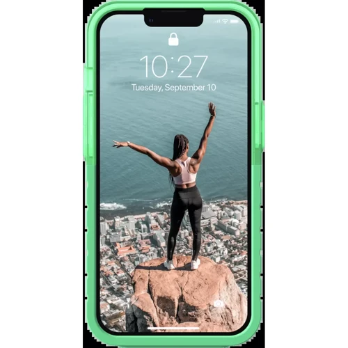 Чехол для iPhone Urban Armor Gear UAG [U] Dip Spearmint (11315U317777) for iPhone 13 Pro: Цвет зеленый