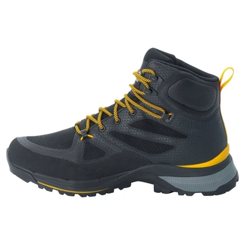Ботинки Jack Wolfskin Forse Striker Texapore Mid M 4038821-6055 42 черные текстиль зимние фото 1