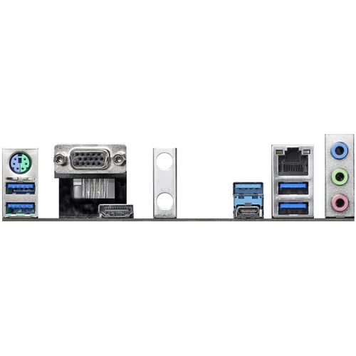 ASRock B550 Pro4 Socket AM4: Разъемы на задней панели USB Type-C, USB 3.0 (USB 3.1 Gen 1), USB 3.1 Gen 2