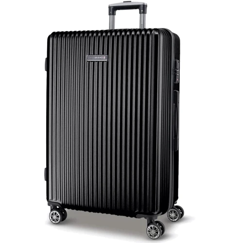 Чемодан Swissbrand Riga 2.0 (L) Black (SWB_LHRIG001L)