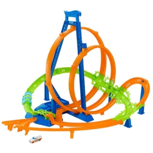 Трек Hot Wheels Гигантская петля Бешеные столкновения (HNL97): Производитель Hot Wheels