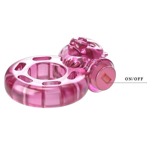 Ерекційне кільце з вібрацією RING, BI-010084A