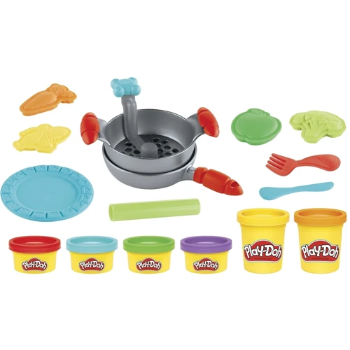 Набір HASBRO Play-Doh Смішні закуски (E5112_E5471 MILK N COOKIES SET) фото 9
