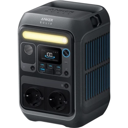 Зарядная станция Anker Solix C300X 288Wh 300W (A1723311): Емкость аккумулятора, Вт/ч 288