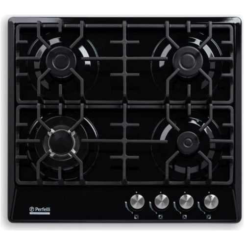 Варочная поверхность газовая Perfelli HGM 61620 BL