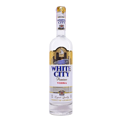 Водка Az-Granata пшеничная премиум White City, 40%, 0.5л (TVZ4760081504786)