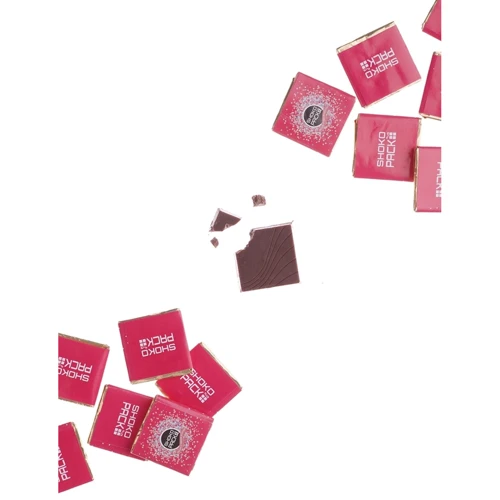 Подарунковий набір шоколаду Shokopack "Люблю тебе більше ніж ...", 12 плиток