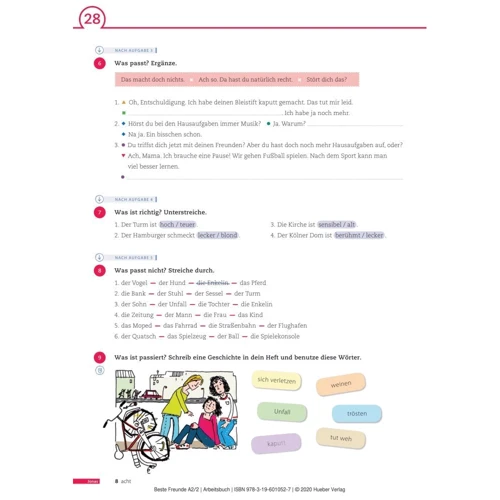 Beste Freunde A2.2: Arbeitsbuch mit AR-App: Производитель Hueber