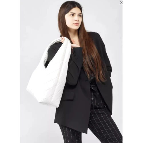 Жіноча сумка хобо Sambag хобо L біла (53300038): Стиль Повседневный (Casual)