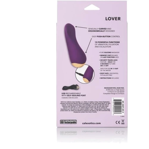 CalExotics Slay Lover вибромассажер, 7x3.25 см