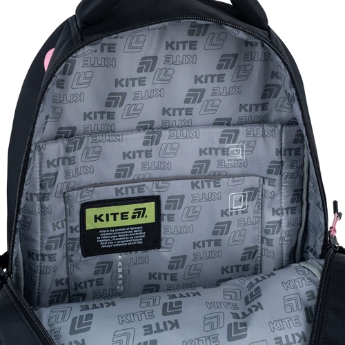 Рюкзак Kite HK25-2597L Education Teens 2597L Kuromi: Корпус рюкзака Мягкий