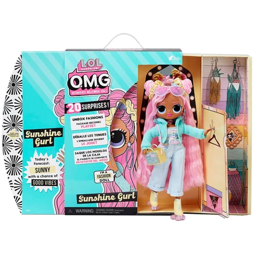 Игровой набор с куклой L.O.L. Surprise! серии O.M.G. S5 – Солнечная Леди (с аксессуарами) фото 7