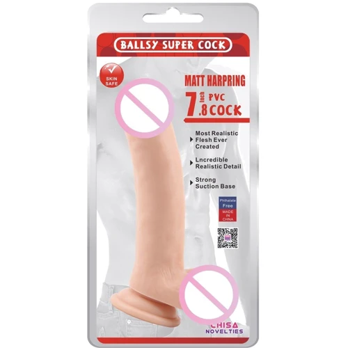 Фаллоимитатор Chisa Ballsy Super Cock Matt Harpring 7.8"