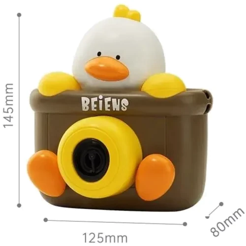 Генератор мыльных пузырей Beiens Фотоаппарат Утенок (906D)