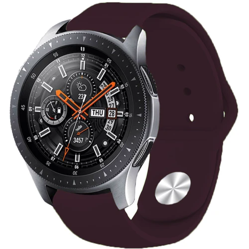 Ремешок BeCover Sport Band Purple Wine for Amazfit Bip / Amazfit Bip Lite / Amazfit Bip S Lite / Amazfit GTR 42mm / Amazfit GTS / Xiaomi TicWatch S2 / Xiaomi TicWatch E (706198) фото 5