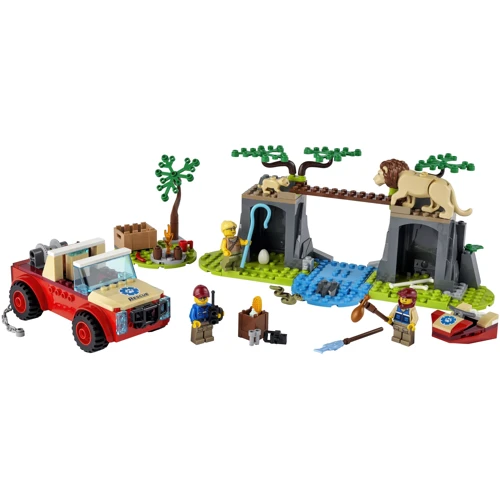 Конструктор LEGO City Рятувальний позашляховик для звірів (60301) фото 3
