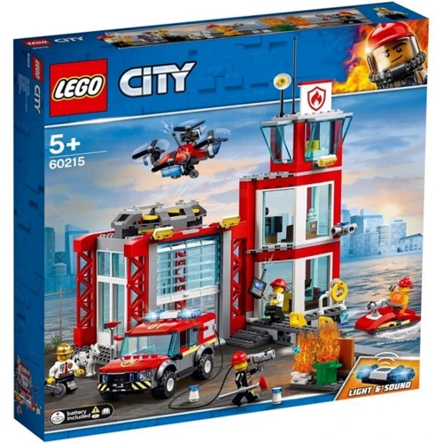 Конструктор LEGO City Пожежне депо (60215)