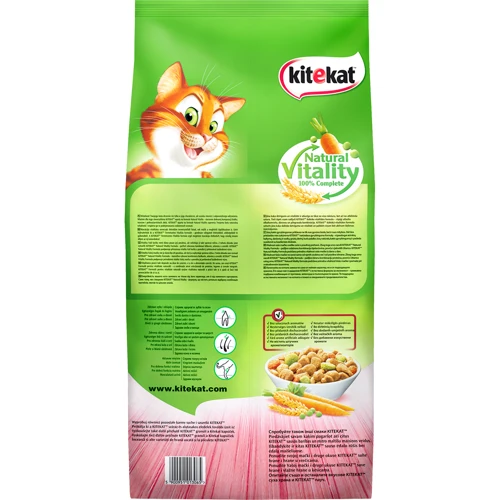 Сухой корм для котов Kitekat Говядина с овощами 12 кг (5900951013065): Возраст Взрослые