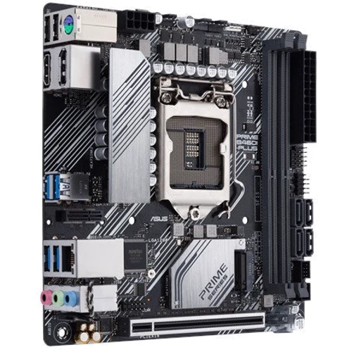 ASUS PRIME B460I-PLUS: Разъемы на плате PCI Express x1, SATA 3.0, M.2