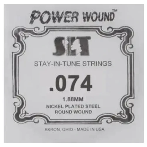 Струна для гитар Струна для электрогитары SIT STRINGS 074PW
