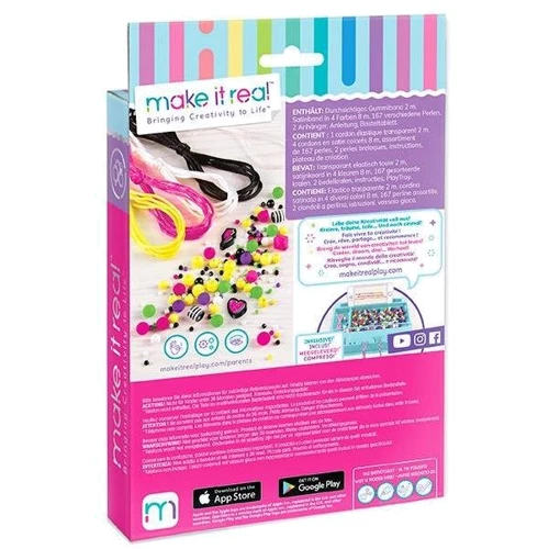 Набор для создания браслетов Make it Real Неоновый стиль