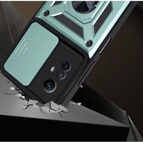 Чехол для телефонов BeCover Military Dark Green for Xiaomi Redmi Note 12S (709487): Материал Силикон + металл