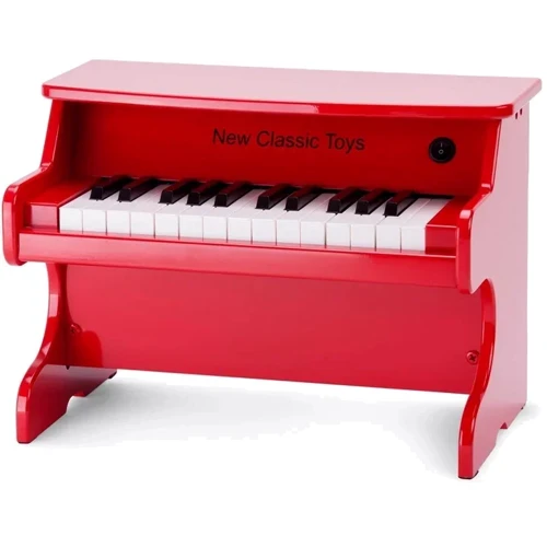 Детское электронное пианино New Classic Toys 25 клавиш, красное (10160): Производитель New Classic Toys