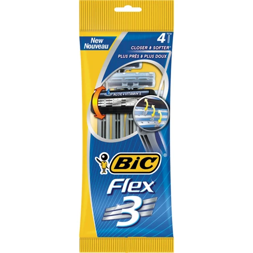 BIC Flex3 Станки для бритья без сменных картриджей 4 шт.