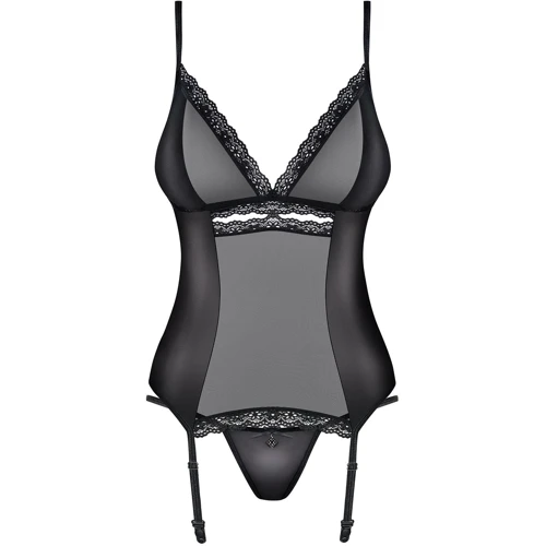 Комплект Obsessive 868-COR-1 corset, S/M