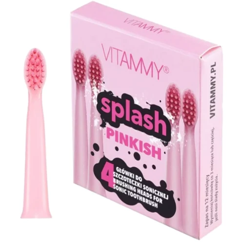 Головки для звуковой зубной щетки VITAMMY Splash pinkish
